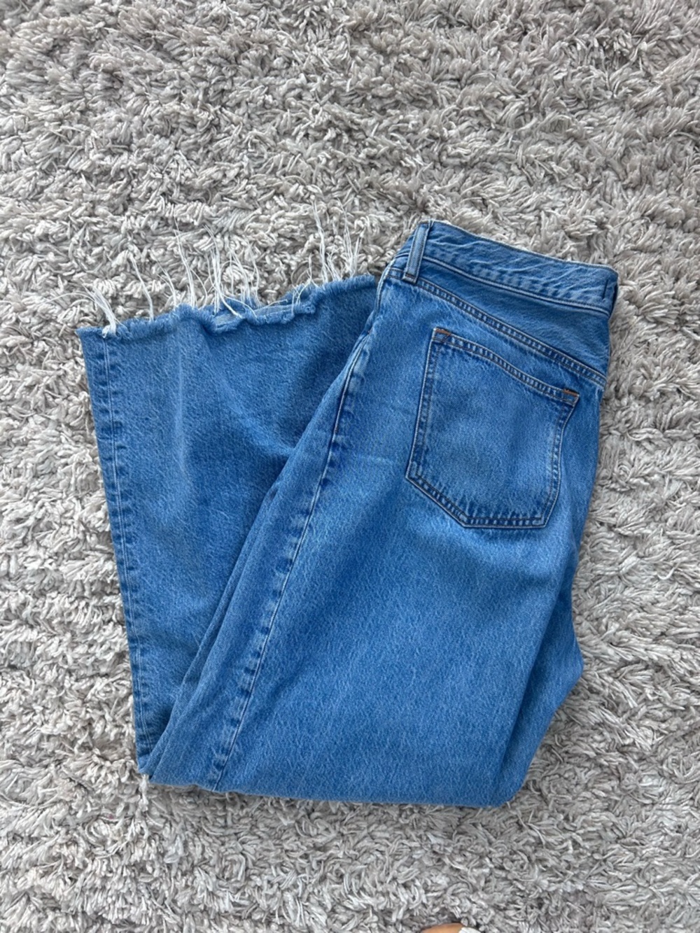 Abercrombie & Fitch Classic Blue High-Rise Jeans - Picture 2 of 5